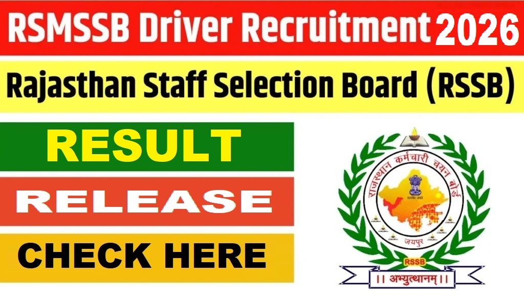 RSSB Driver Result 2026