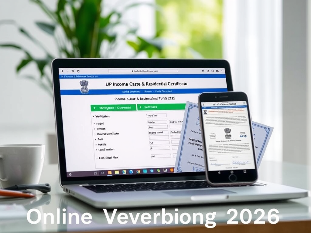UP Income, Caste & Residential Certificate Online Verification 2026 – Complete Guide